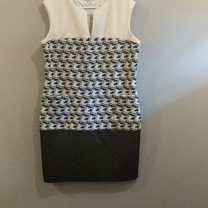 Black and white dress